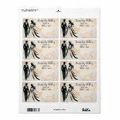 Tag des Abstrakten Hintergrundnamens für das Hochz (Vorne)