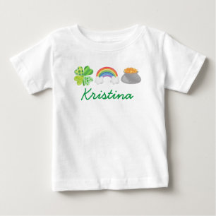 Tag des angepassten Patrick Baby T-shirt