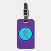 Tag des Aquarius Gepäckanhänger (Vorderseite vertikal)