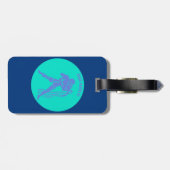 Tag des Aquarius Gepäckanhänger (Rückseite horizontal)
