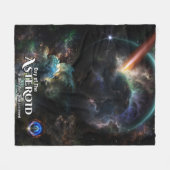 Tag des Asteroiden SciFi Fraktal Art Fleecedecke (Vorderseite (Horizontal))