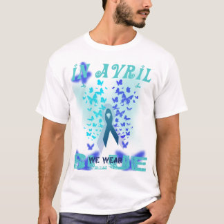 Tag des Autismus Bewusstsein, im April tragen wir  T-Shirt