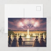 Tag des Bastille Postkarte (Vorne/Hinten)