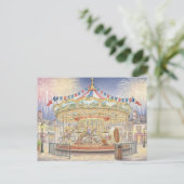 Tag des Bastille Postkarte (Stehend Vorderseite)