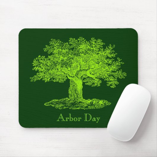 Tag des Baums Mousepad (Mit Mouse)