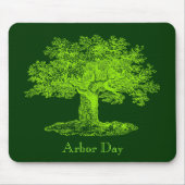 Tag des Baums Mousepad (Vorne)