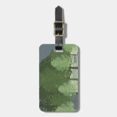 Tag des Baumwolls Gepäckanhänger (Vorderseite vertikal)