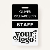 Tag des benutzerdefinierten Firmenlogos für Mitarb Ausweis (Vorderseite)