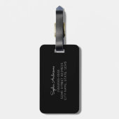 Tag des benutzerdefinierten Fotos Gepäckanhänger (Rückseite vertikal)