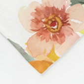 Tag des benutzerdefinierten Fotos Personalisiert M Fleecedecke (Ecke)