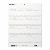 Tag des benutzerdefinierten Geblüht Grenznamens (Vorne)