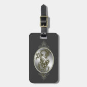 Tag des benutzerdefinierten Stahldrachenmusters Gepäckanhänger (Vorderseite vertikal)