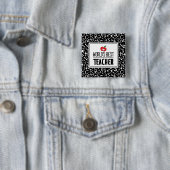 Tag des besten Lehrers-Lehrers der Welt Button (Beispiel)