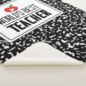 Tag des besten Lehrers-Lehrers der Welt Sherpadecke (3/4)