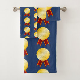 Tag des besten Vaters Badhandtuch Set