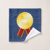 Tag des besten Vaters Badhandtuch Set (Waschlappen)