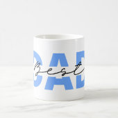 Tag des besten Vaters Kaffeetasse (Mittel)