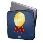 Tag des besten Vaters Laptopschutzhülle (Vorderseite Links)