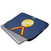 Tag des besten Vaters Laptopschutzhülle (Vorne Knopf)