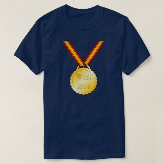 Tag des besten Vaters T-Shirt (Design vorne)
