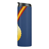Tag des besten Vaters Thermosbecher (Nach rechts gedreht)