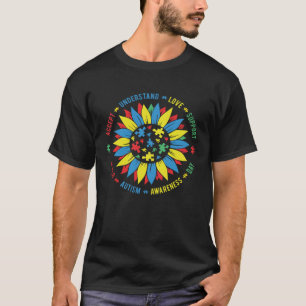 Tag des Bewusstseins für Autismus akzeptieren Lieb T-Shirt