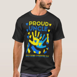 Tag des Bewusstseins für das Proud Onkel T21 World T-Shirt