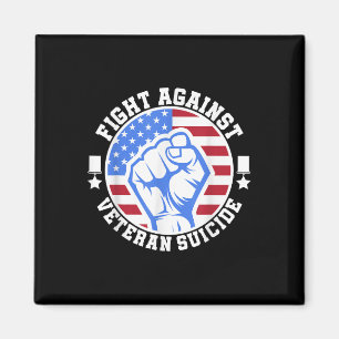 Tag des Bewusstseins für den Kampf gegen Veteranen Magnet
