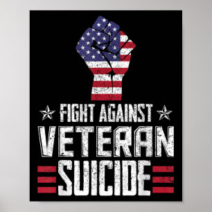 Tag des Bewusstseins für den Kampf gegen Veteranen Poster