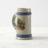 Tag des Bier St. Patrick Bierglas (Vorderseite Links)