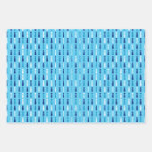 Tag des blauen Vaters Geschenkpapier Set (Vorderseite)