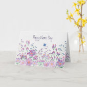 Tag des Blumennamens Karte (Gelbe Blume)