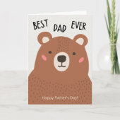 Tag des braunen Bären Karte (Vorderseite)