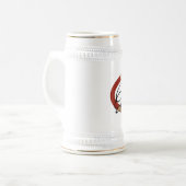 Tag des coolen Vaters Vater Bierglas (Vorderseite Links)