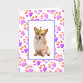 Tag des Corgi-Vaters Feiertagskarte