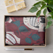 Tag des Designs der Toten Serie 12 Seidenpapier (Geschenk)