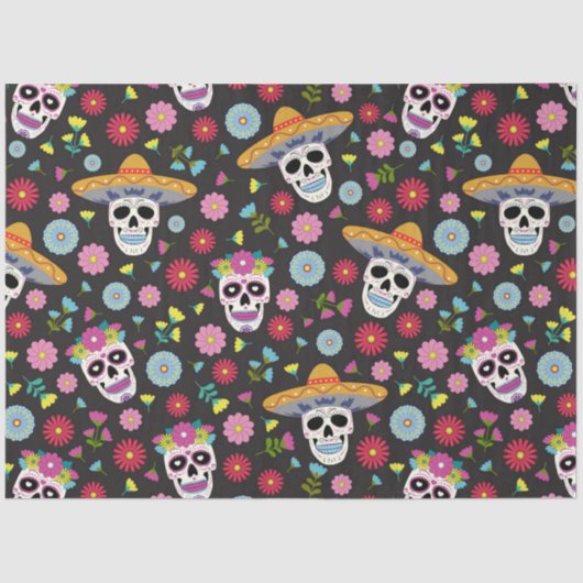 Tag des Designs der Toten Serie 22 Seidenpapier (Vorderseite)