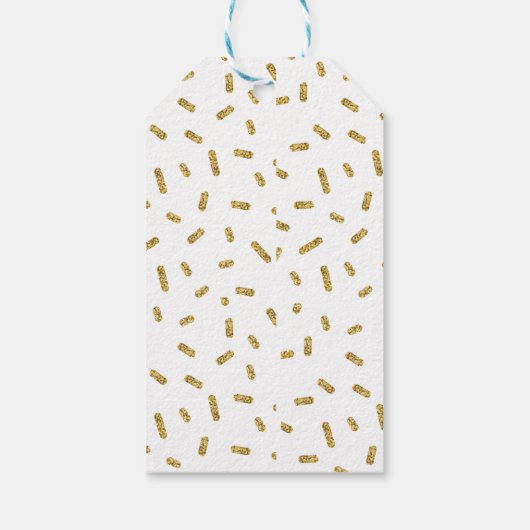 Tag des Donut-Valentins Geschenkanhänger (Rückseite)