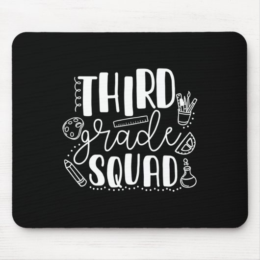 Tag des dritten Schultages Mousepad (Vorne)