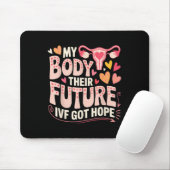 Tag des Embryonentransfers Leihmutterschaft Schwan Mousepad (Mit Mouse)