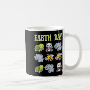 Tag des Erdapostels Süße Tiere schützen den Planet Kaffeetasse