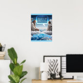 Tag des Erdphones Hintergrundbild Poster (Heimbüro)