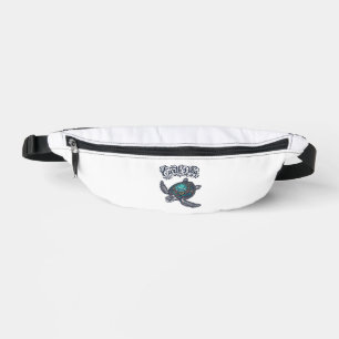 Tag des Erdschildkröte Vintage Stempel Shirt Desig Bauchtasche