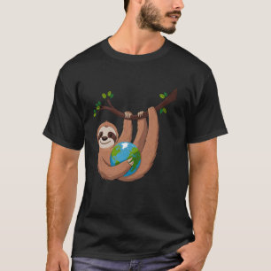 Tag des Erdschlupfens umarmt den Planeten Öko-freu T-Shirt