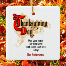 Tag des Erntedanks: 2 x Rot-Buchstaben