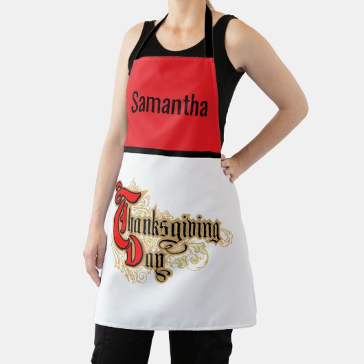 Tag des Erntedanks mit Buchstaben Schürze (InSitu)