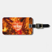 Tag des Feuerdämpfers Gepäckanhänger (Vorderseite horizontal)
