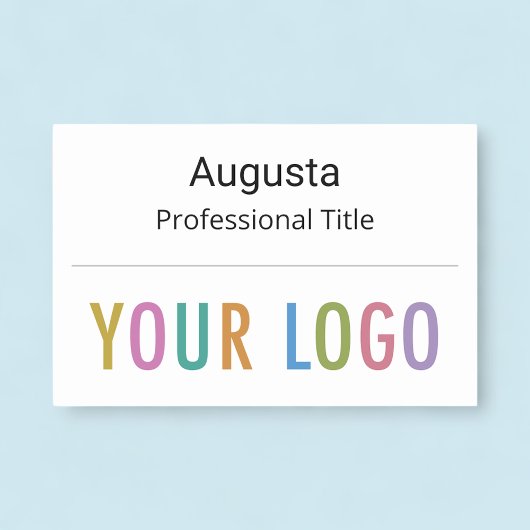 Tag des Firmennamens Magnetic Custom Business Logo Namensschild
