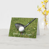 Tag des französischen Vaters Karte (Gelbe Blume)