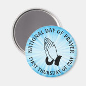 Tag des Gebet Religious Holiday Magnet (Vorderseite/Rückseite)
